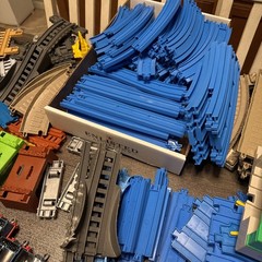 HUGE Lot Of TOMY Thomas & Friends Train Tracks PLARAIL Cars Everything & More!