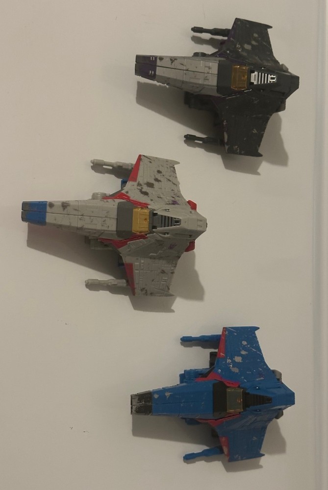 Transformers War for Cybertron: Siege Voyager Seeker Trio Tetrajets