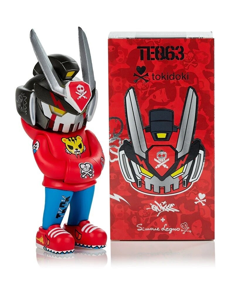 Simone Legno Tokidoki x Quiccs x Martian Toys TKDKTEQ63: RED DUNK Teq63 US