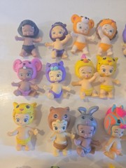 TWOZIES LOT of 42 Babies Moose Dolls Minis Miniature Figures Animals Season 1&2
