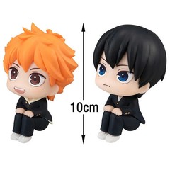 10cm Haikyuu Hinata Shoyo Kageyama Tobio Figure 2pcs Set Look Up Doll Toy
