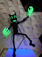 Cartoon Cat – Trevor Henderson – Articulated Glow in the dark