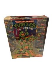 Vintage 1991 TMNT Teenage Mutant Ninja Turtles Collectors Case For 12 Figures
