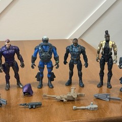 Greenbrier Final Faction Lot of 8 Figures Alpha Team Soldiers Accessories Weapon