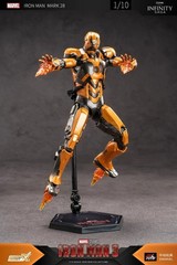 Marvel Avengers Iron Man Mark XXVIII MK28 Jack Ironman Figure Model Bad Box