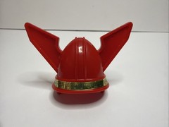 Bandai 1996 Power Rangers Zeo MegaZord Red / Gold Helmet Used