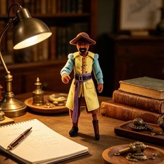 Backrooms Movie Captain Clark Plush With Hat Movie Character Toys