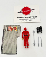 1987 Jinx w/ File Card Complete GI Joe Figure