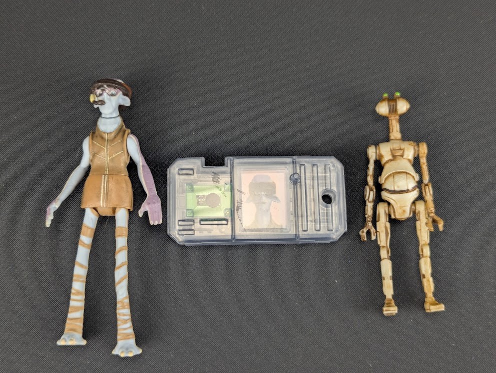 Star Wars Episode I Ody Mandrell Otoga 222 Pit Droid complete Hasbro 1999