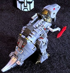 G1 1985 GRIMLOCK • 100% COMPLETE • VINTAGE G1 TRANSFORMERS