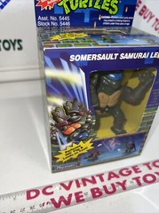 Somersault Samurai Leo Teenage Mutant Ninja Turtles 2003 Playmates NEW MISB 🔥