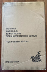 New/ HOT TOYS IRON MAN MARK I 2.0 Exclusive MMS168 (2012 SIDESHOW) 1/6 Figure