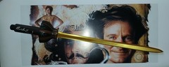 Original Hook Movie Peter Pan Replica Sword – Hand-Stitched Leather Handle….