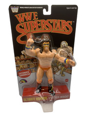 WWE Superstars LJN Ultimate Warrior on Black Card