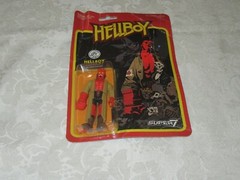 Super7 ReAction Hellboy 2016 Mike Mignola Action Figure Damaged