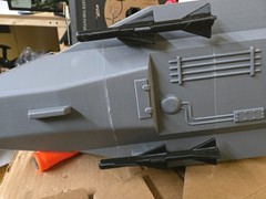 Gi Joe classified (OVERSIZED) 3d printed S.H.A.R.C 2 seater ******PRESALE******