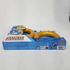 Sonic the Hedgehog Ring Toy Set with Sound Effects for Kids Ages 3 and Up