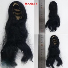 1/6 Scale Artificial Hair Wig Cover 12″ Female Action figure Head Body Toys