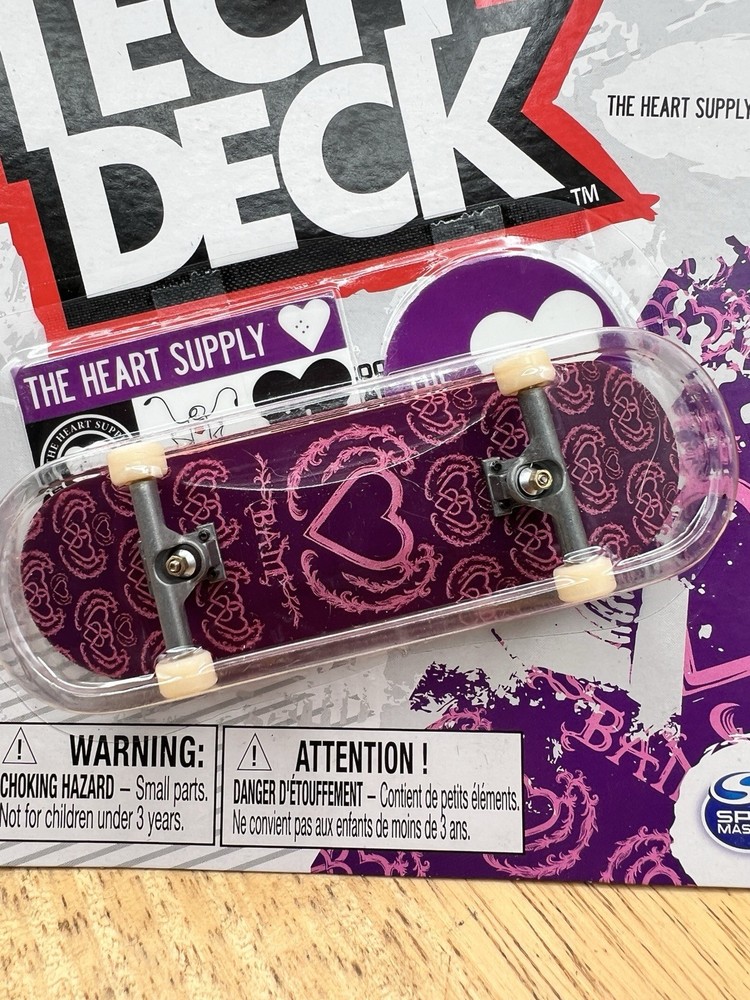 Tech Deck Bam Margera The Heart Supply Ultra Rare Jackass Legend Rip Purple 🛞