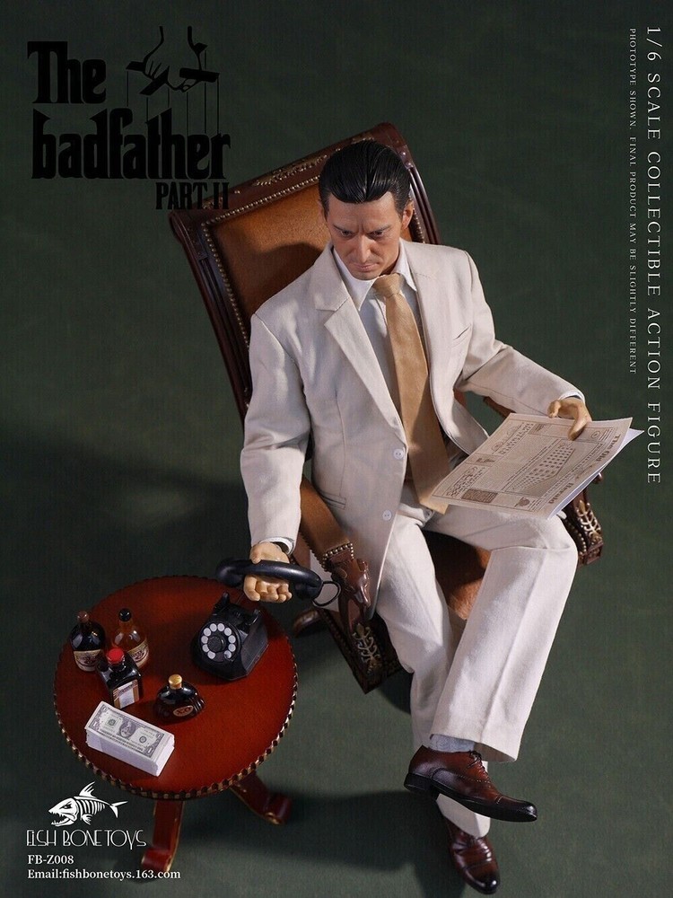 FISH BONETOYS 1/6 FB-Z008 Michael Corleone 2nd Godfather Model 12″ Statue Model