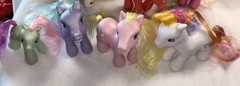 MLP My Little Pony G3 9 Ponies. Hasbro Pony Lot 6” Ponies 1-3” Pony 2002-2005