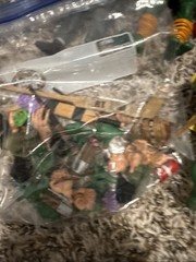 Neca TMNT lot If 7 Action Figures. Come With Some Of There Accessories See Pics