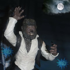 WOLFMAN FIGURE & THE WOMAN ~UNOPENED PLUS 8 WEREWOLF FILMS / SUPER SALE -$100.00