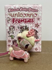 Tokidoki Unicorno Frenzies Shimmer Cherry Blossom Petal Keychain Bag Charm New