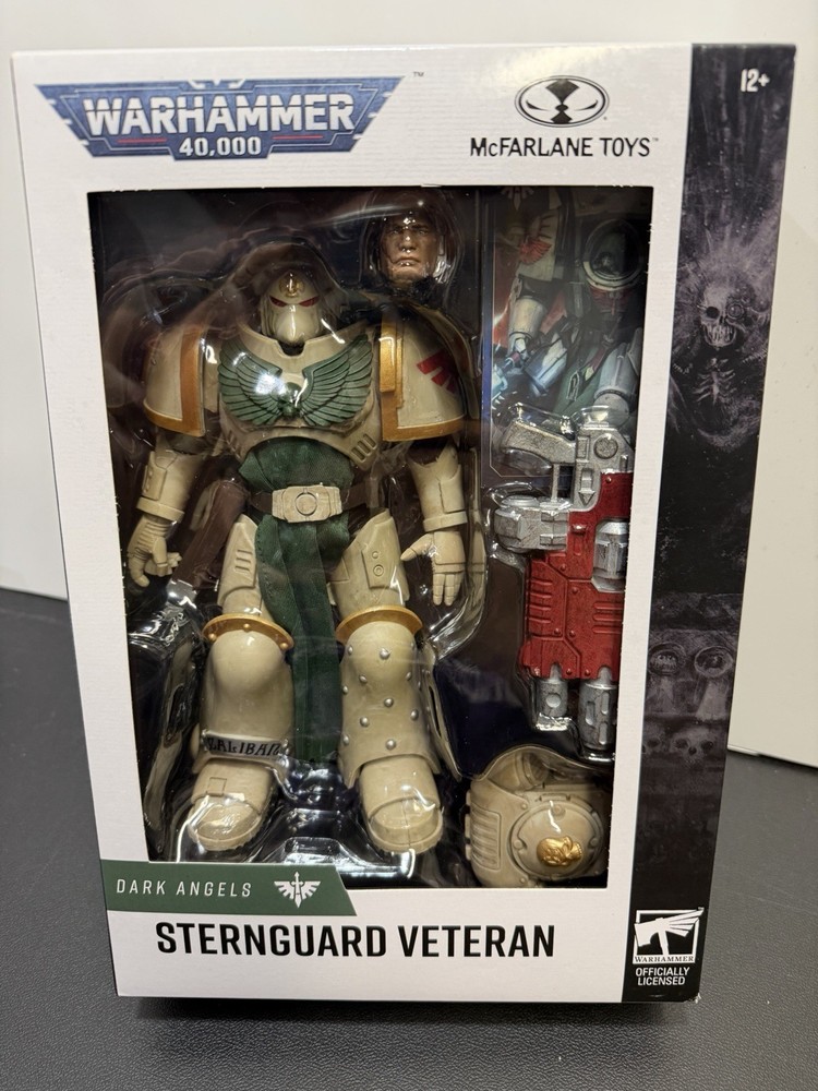 Warhammer 40000 Dawn Of War 7 Inch Figure – Sternguard Veteran Dark Angels