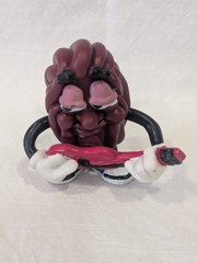 Vintage California Raisins Music Band PVC Vinyl Figures 1987 Set of 4
