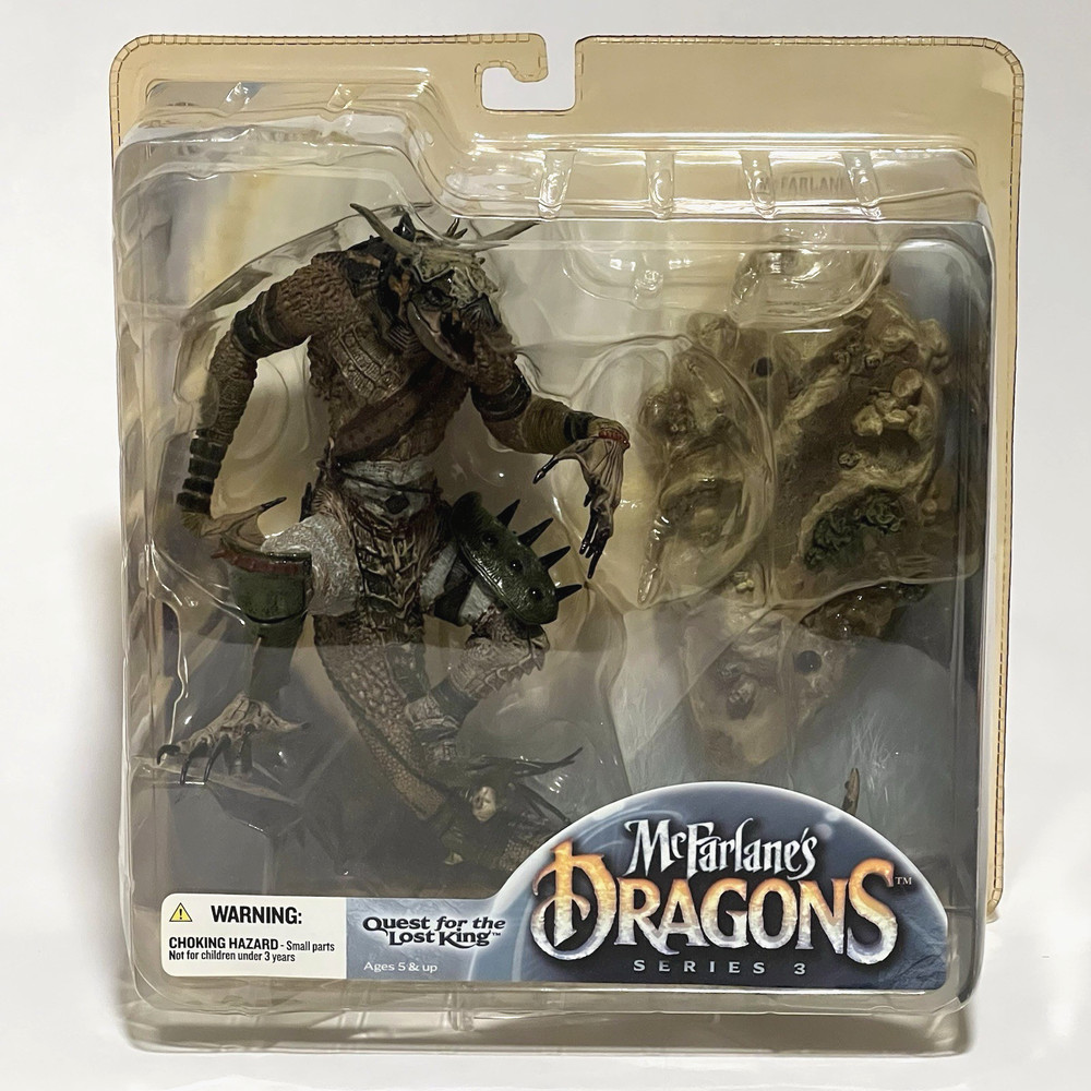 NEW McFarlane’s Dragons Series 3 Quest For The Lost King KOMODO DRAGON CLAN
