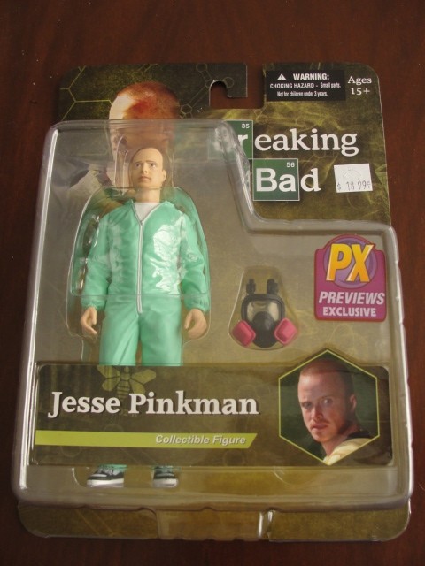 Breaking Bad JESSE PINKMAN Green Hazmat Action Figure – NEW