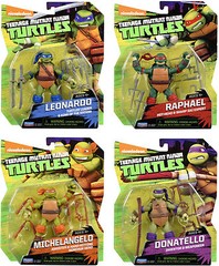 TEENAGE MUTANT NINJA TURTLES “REDECO” COMPLETE ACTION FIGURE SET OF 4 (TMNT)