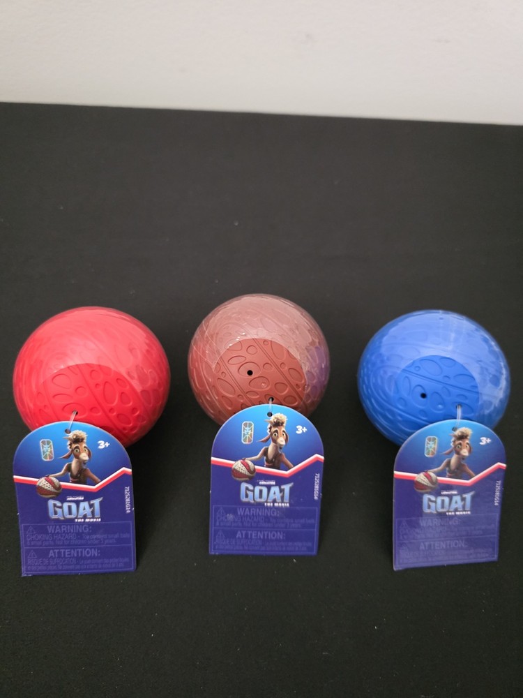GOAT THE MOVIE 2.5″ Blind Mystery Figure Roarball Jada Toys – 3 Balls with tags