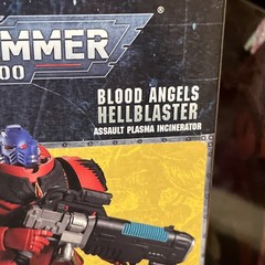 McFarlane Warhammer 40000 40k 7″ Figure Space Marine Blood Angels Hellblaster