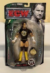 2008 WWE Jakks Pacific ECW Series 4 CM Punk with ECW Championship Belt