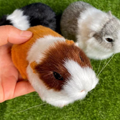Realistic Hamster Plush Toy Lifelike Soft Stuffed Animal Gift