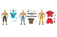 John Cena WWE Elite Collection John Cena 3-Pack Action Figure Retirement Set