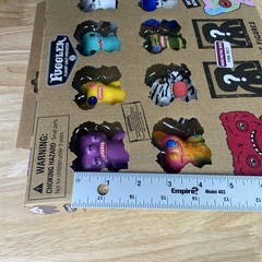 Fuggler Funny Ugly Monster Collectible Mini Figures Box 10 Pack 2 Mystery New