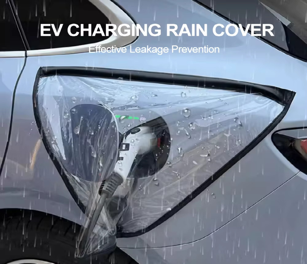 Tesla Model 3, Y Outdoor Charging Port Protector Cover Rain, Dust, 2017-2025
