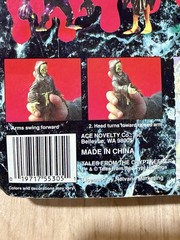Rare 1993 Ace Novelty Tales from the Crypt Cryptkeeper Action Figure ~ Brown NOS