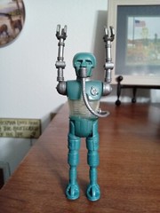 Vintage Star Wars 1980 2-1B Medical Droid Figure Complete NO REPRO SMILE NO COO!
