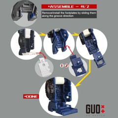 3D DIY Leg Cover Foot Filler Upgrade Kit For Kingdom Pipes GO BETTER