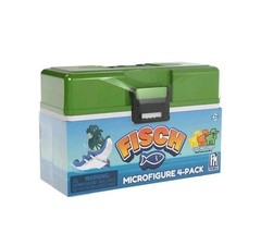 PhatMojo Fisch Collectible Micro Figure 4 Pack Tackle Box BRAND NEW Sealed
