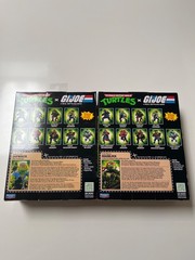 Hasbro TMNT Ninja Turtles x G.I. Joe Mashup SHIPWRECK X MIKEY ROADBLOCK RALPH