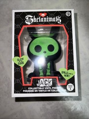 Skelanimals Glow In The Dark Jack Collectible Vinyl Figure New In Box Series 1