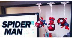5pcs/set Cute Spiderman MIni Figure Marvel Model Doll Car or home decoration
