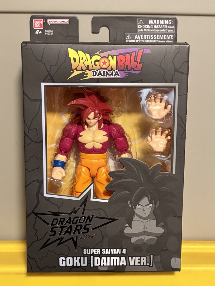 NIB Dragon Stars Series Dragon Ball Super Saiyan 4 Goku [DAIMA Ver] ActionFigure