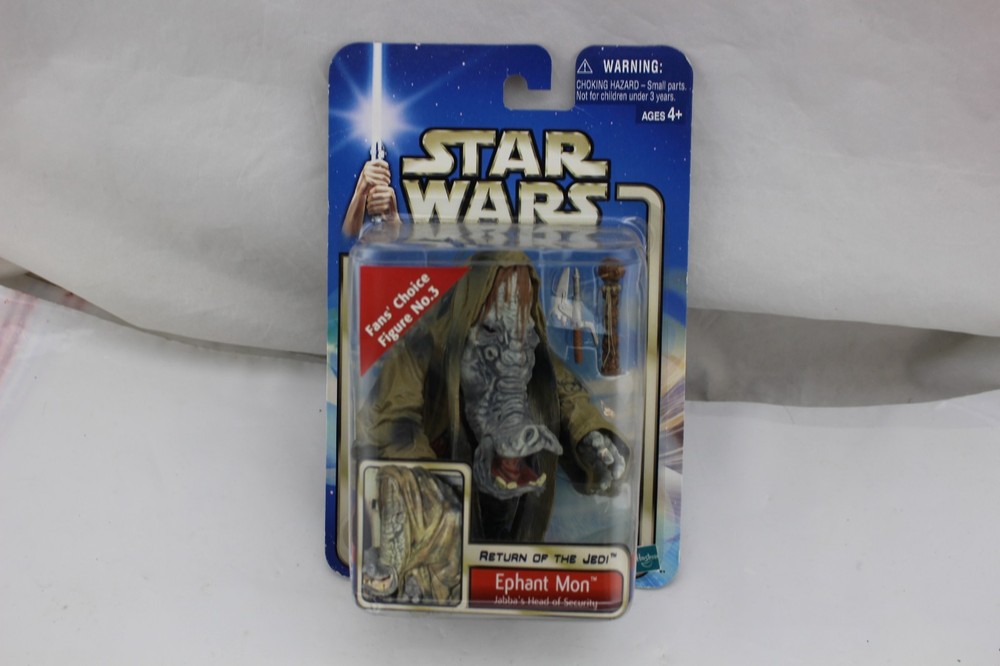 NOC – 2002 Hasbro Star Wars Return Of The Jedi Elephant Mon 5″ Figure