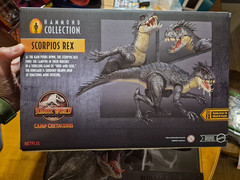 Jurassic World Park Hammond Collection SCORPIOS REX Dinosaur True FX Mattel